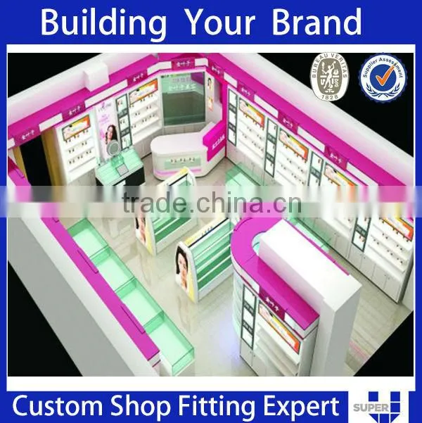 Best Selling New Design Cosmetic Shop Design