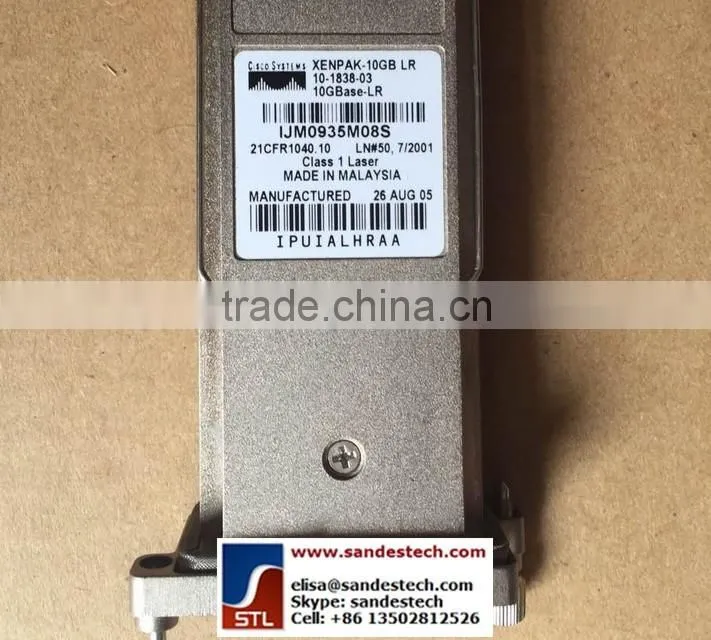 CISCO XENPAK-10GB-LR XENPAK 10G 1310NM 10KM 30-1838-03 10GBASE-LR CISCO optical transceiver