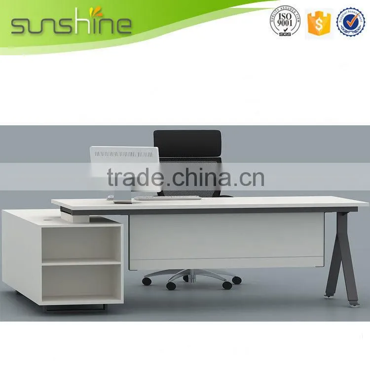 New arrival Contracted wooden executive tall office desk