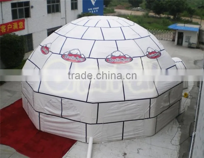 inflatable dome tent