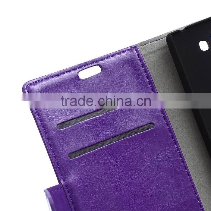 Wholesale Flip Cover Leather Case For LG AKA F520 ,For LG AKA F520 Book Cover Stand Case