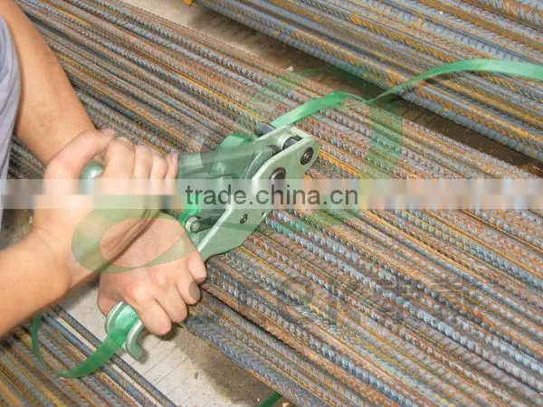 PET/Polyester plastic strap manual tensioner and sealer packing tool