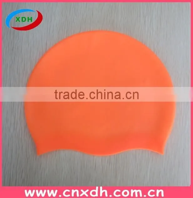 Silicone Material Custom Printed Swim Cap