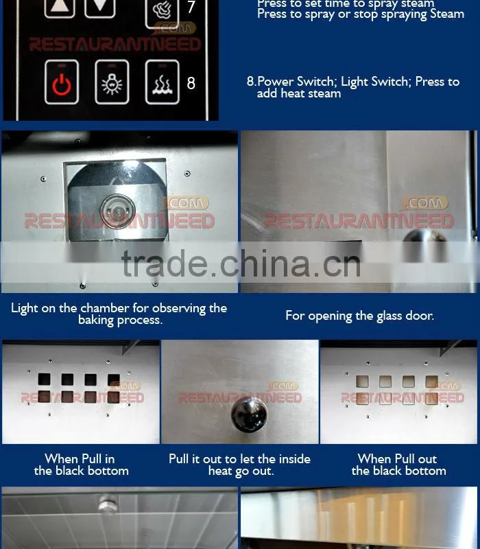 K174 Commercial Multifunctional Convection Electric Baking oven