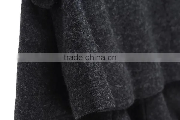 ladies formal coat black fashion new style