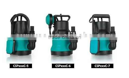 clean water pump 250w, CSP250C-4/5/6/7, different handle