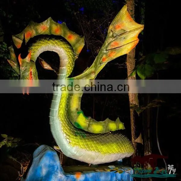 OA 4132 hot sale mythological animatronic dragon for park
