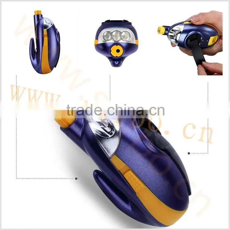 Mini Rechargeable LED Flashlight Car Glass Broken Tool Emergency Hammer