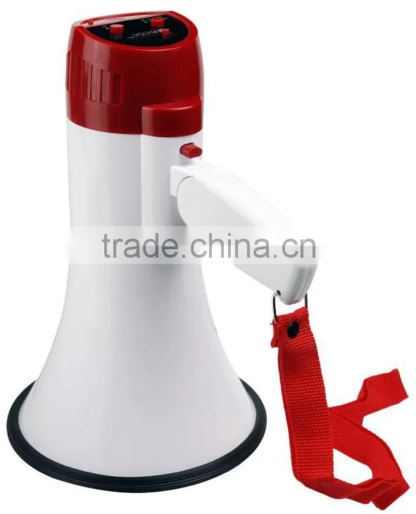 pp plastic handhold megaphone/ hot sell pp plastic megaphone
