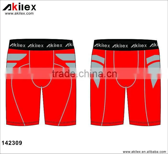 2014 high quality running shorts men compression shorts with low moq