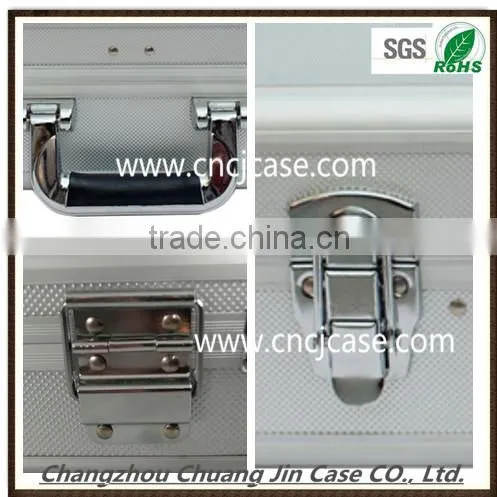 High quality professional custom silver aluminum case aluminum tool case
