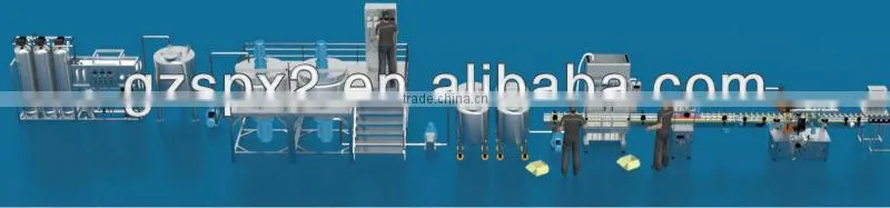 Sipuxin vacuum homogenizing emulsifying machine/cream making machine