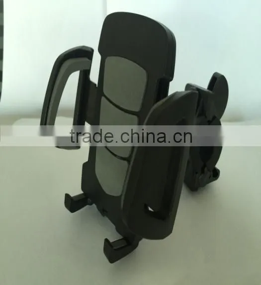 Portable bicycle phone holder