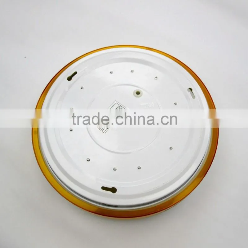 TIWIN 2015 High quality Energy Saving Red 15w 6000k Cool white Plastic Round led bedroom ceiling light