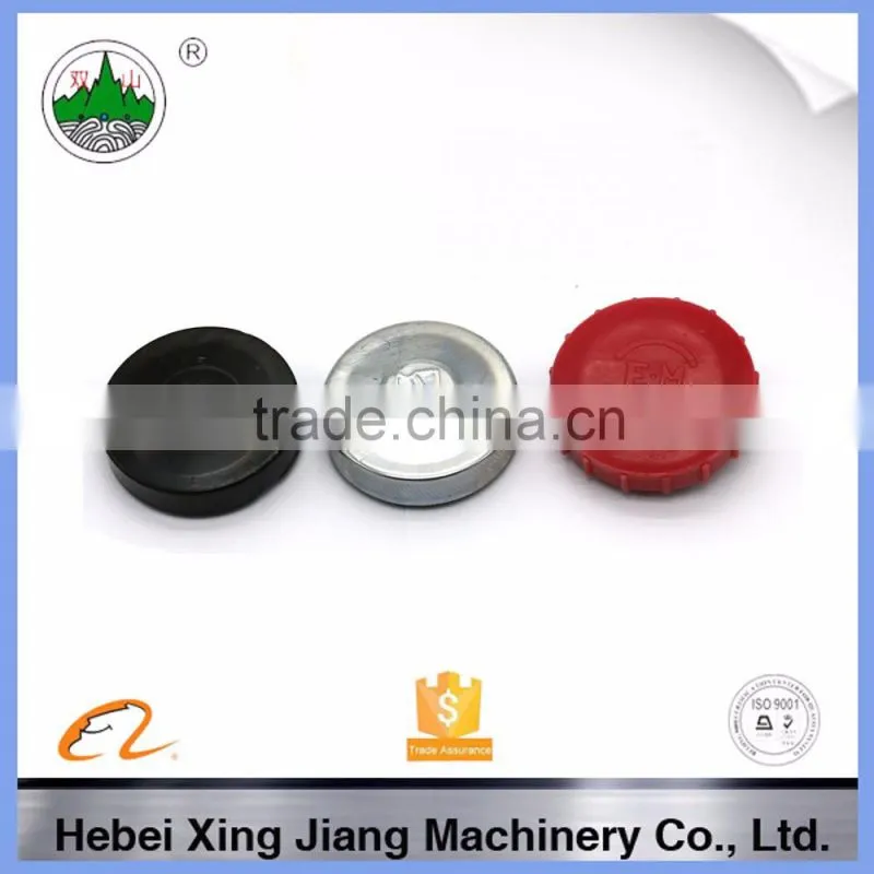 Slivery oil tank cap for diesel engine