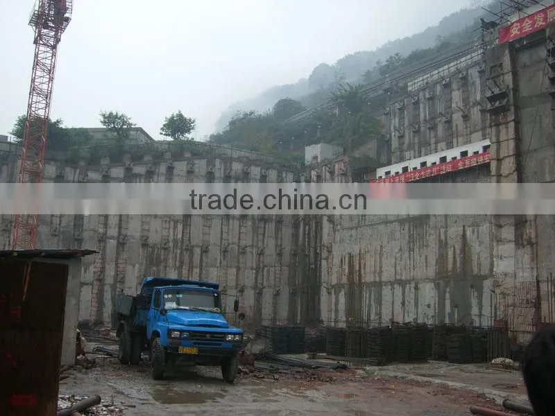 prestressed matching accessory for ground anchorage