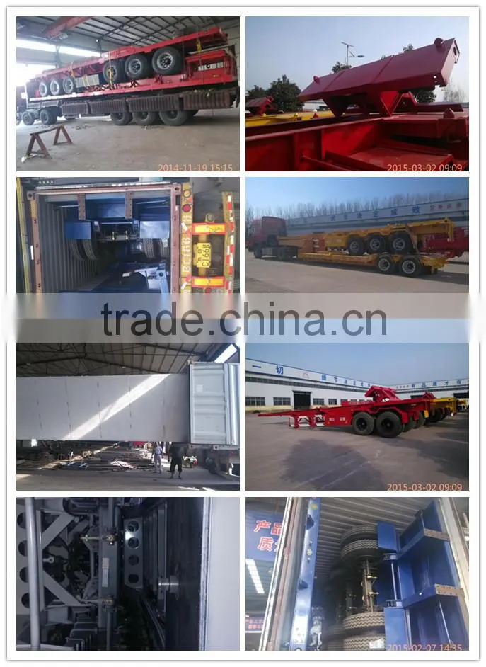 Hot Selling 60Ton Fence Trailer /Cargo Truck Trailer