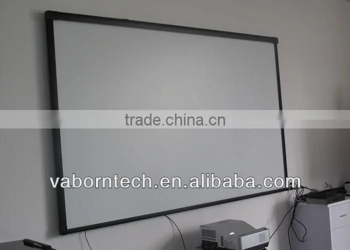 New technology optical image China Interactive Whiteboard, Interactive fast respond speed 6 ms whiteboard
