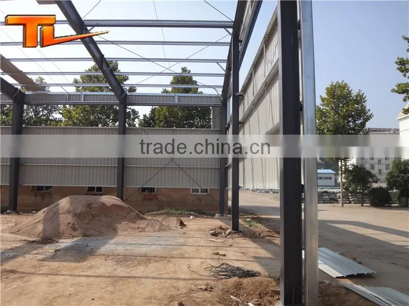 low cost prefabricated steel structure building construction
