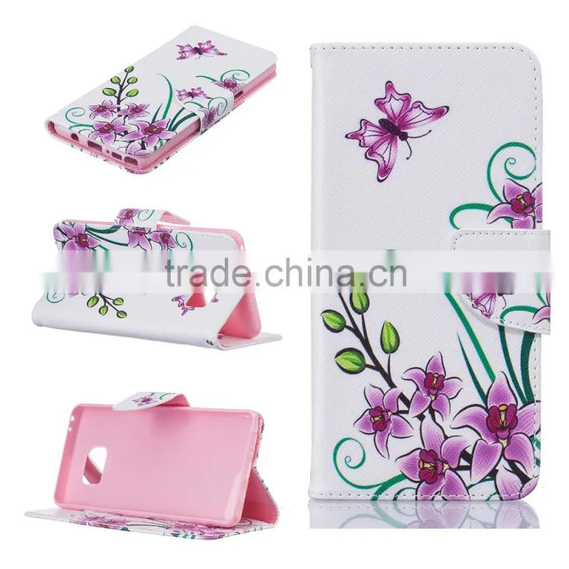 Mobile Phone Case Wholesale Leather Case Cover For Samsung Galaxy Note 7 Cell Phone Case Leather