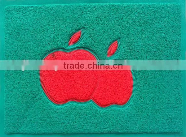 Good quality apple plastic mat