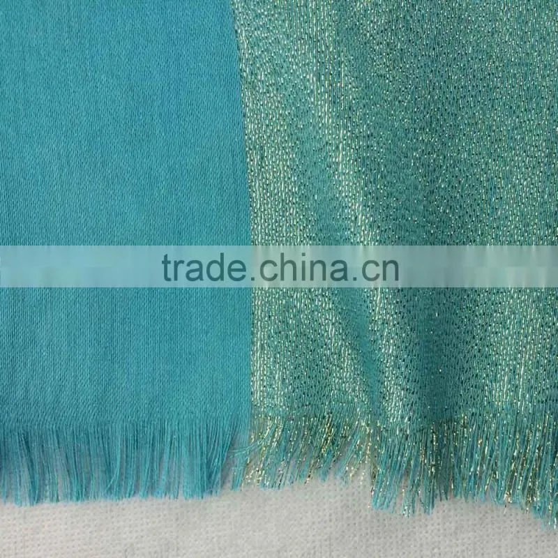Wholesale fashion shimmer lurex viscose shawl hijab dubai muslim hijab scarf