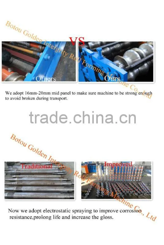 metal roof ridge cap roll forming machine