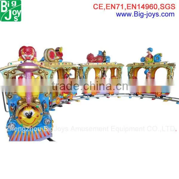 New type cheap customized amusement rides electric train for kids made in China