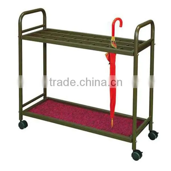 Outdoor Shopping Mall Umbrella Display Holder/Iron Antique Umbrella Stand Shelf Holder