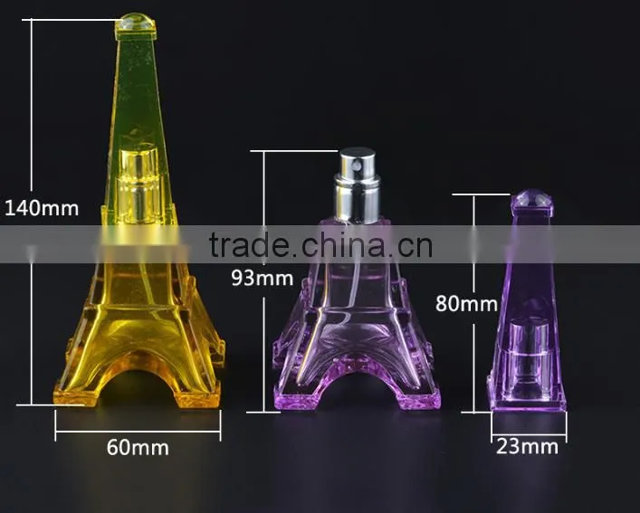 The Eiffel Tower 30 ml perfume glass spray bottle of cosmetics packaging