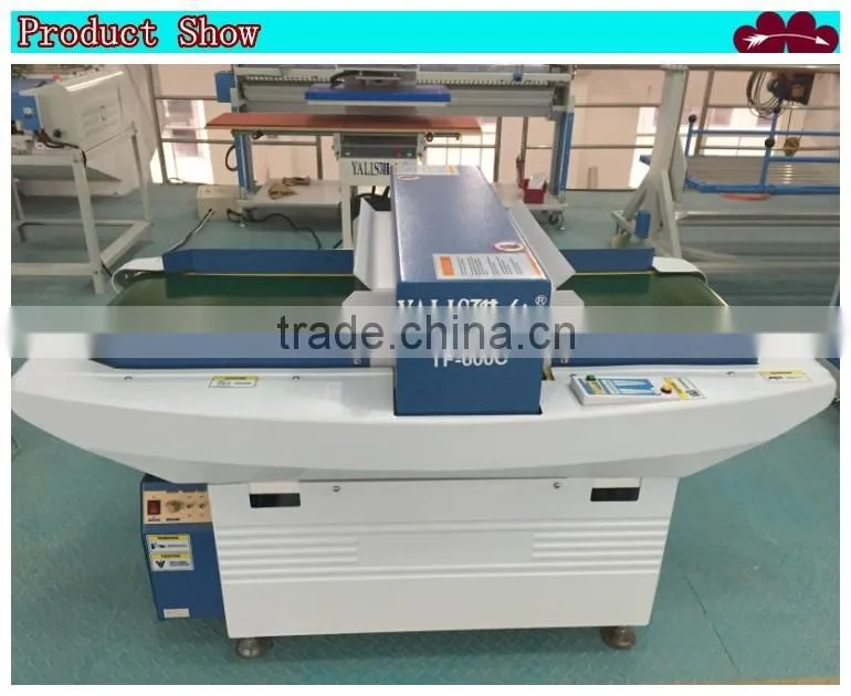Compact structure metal detection machine processiong factories/needle detector for cushion cover