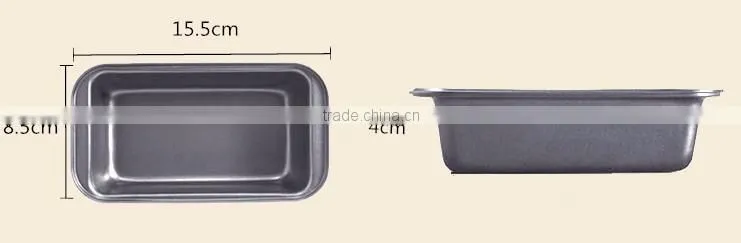 Best selling products rectangle shape cake tin bread toast pan