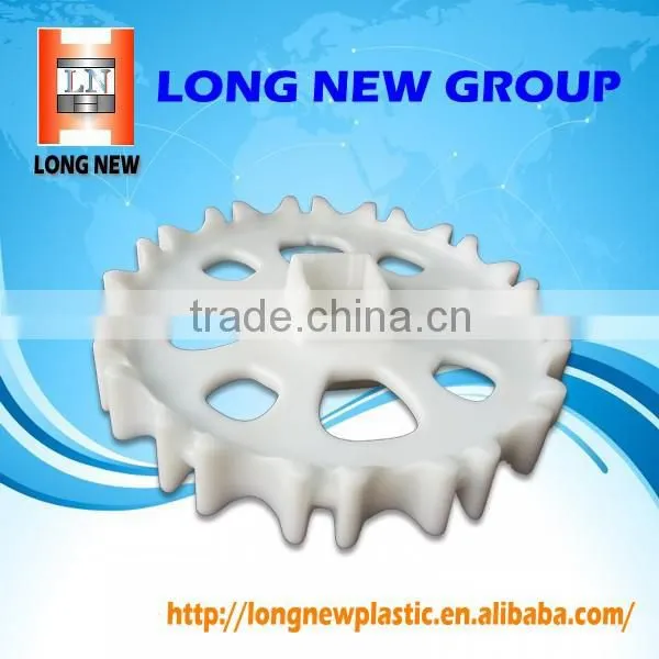 Big 3D cog gear Plastic Minature CNC Machinery