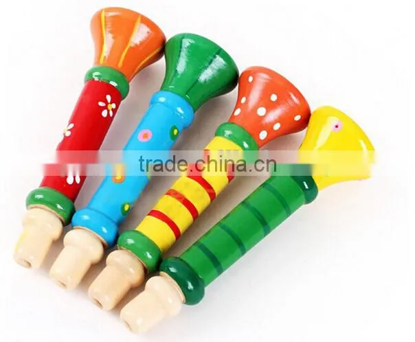 Cheap Natural Wooden Trumpet
