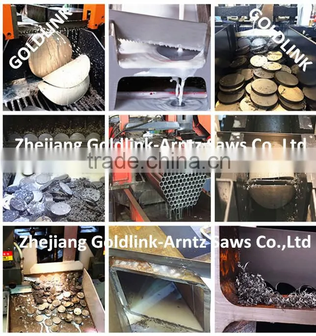 Tungsten carbide tipped hard alloy band saw blade