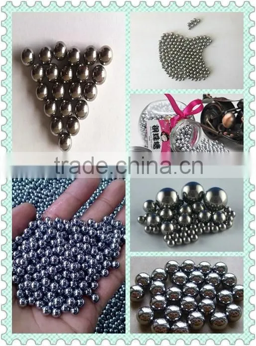 Stainless steel balls from China nsk bearing steel balls for bearing