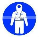 Non-woven disposable white protective SF coverall