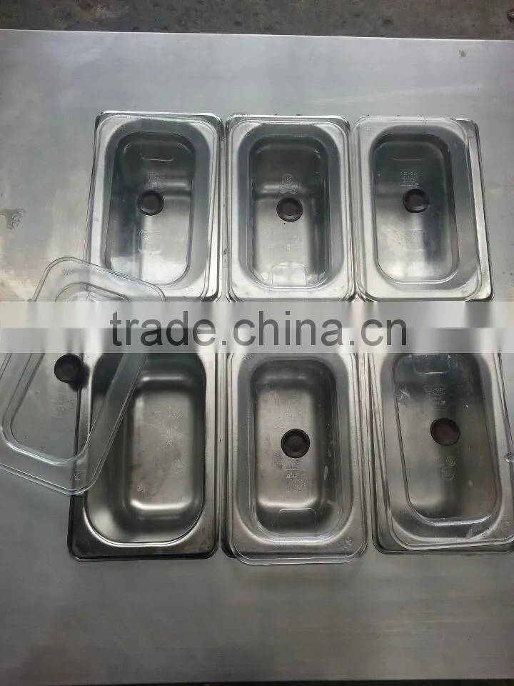 Factory make fry ice / roll ice cream making machine