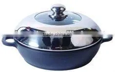 die-cast aluminum sauce pot