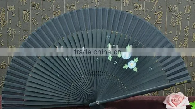 perfect party farvor Art Handmade Flower Hand Fan for Wedding Party Decor Gifts