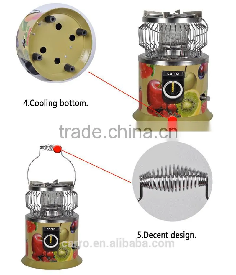 High quality aluminum mini portable outdoor gas heater