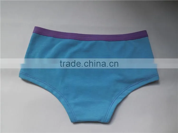 Best quality new design child cotton panty sexy children underwear