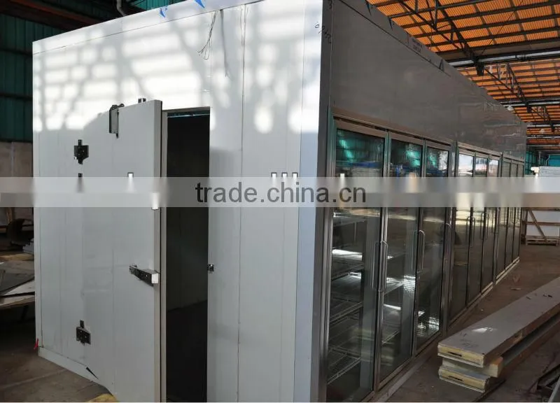 display cold room for supermarket and store