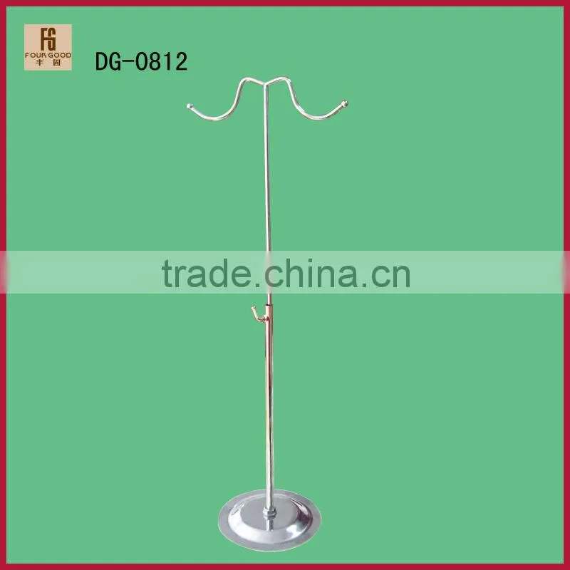 High quality supermarket&store 4-way heavy duty clothes rail