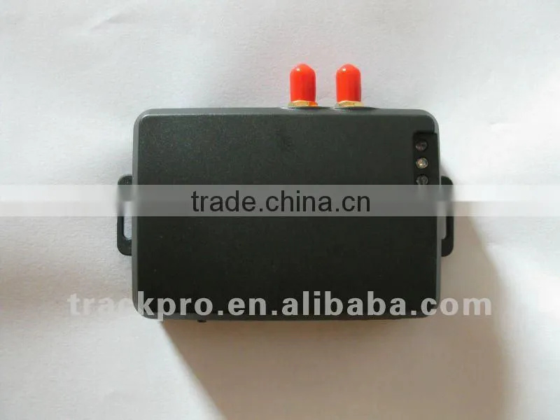 Vehicle tracking device with fuel microphone temperature sensor
