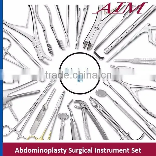 Abdominoplasty Surgical Instrument Set