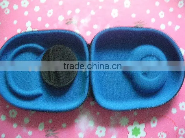 Embossed EVA molded Headphone bag and eva moulded headphone bags