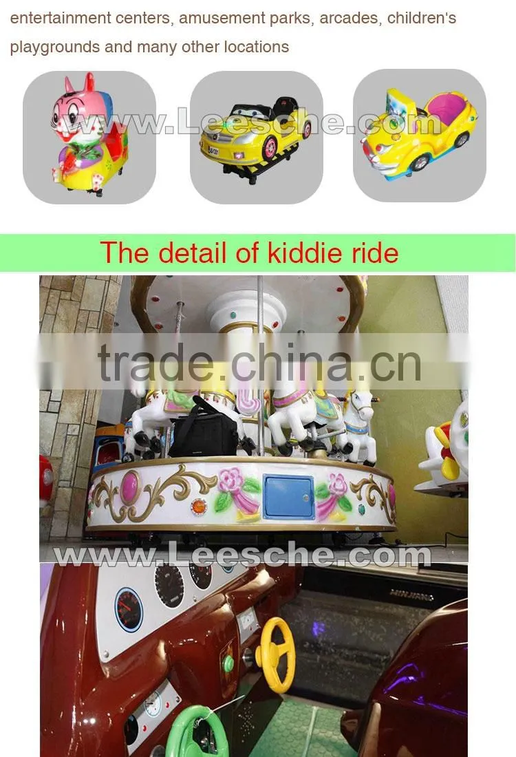 2015 six seats carousel for sale coin operated merry go round horse carousel amusement ride for children