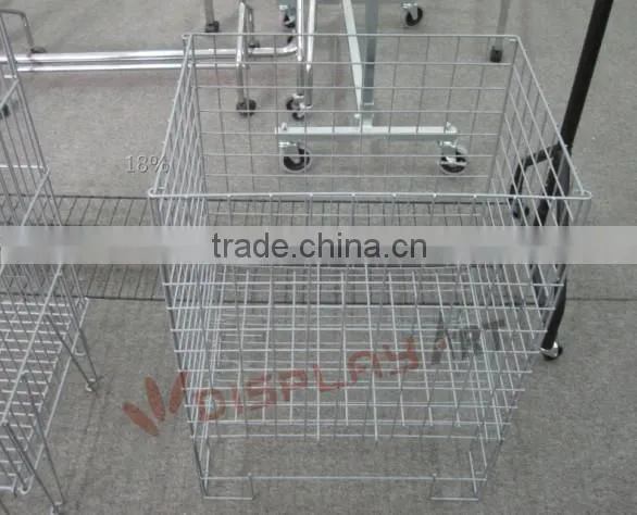 Customized Metal Wire Dump Bins