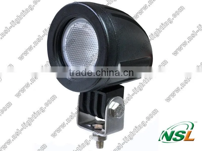 Aluminum Housing 10W LED Work Light Off road 4x4 Guangzhou Manufacturer